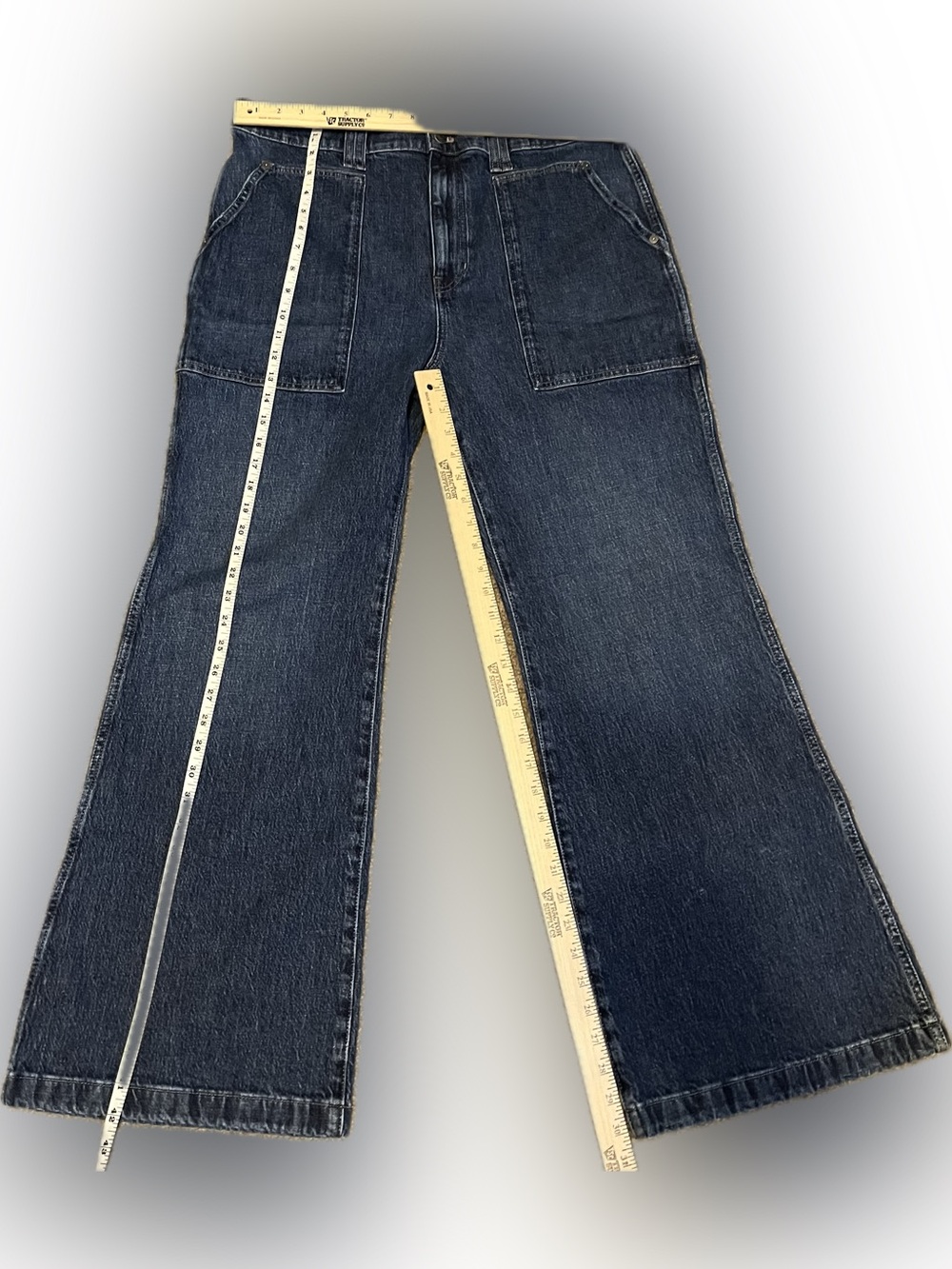 Madewell 11” High-Rise Flare Jeans size 14 - Picture 4 of 14